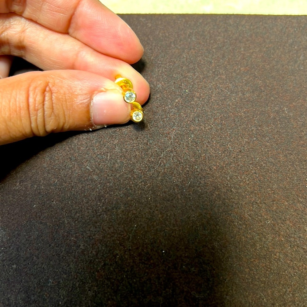 Baby ear studs surgical stainless steel pair